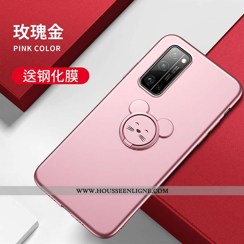 Housse Honor 30 Fluide Doux Protection Téléphone Portable Légère Support Coque Dessin Animé Rose