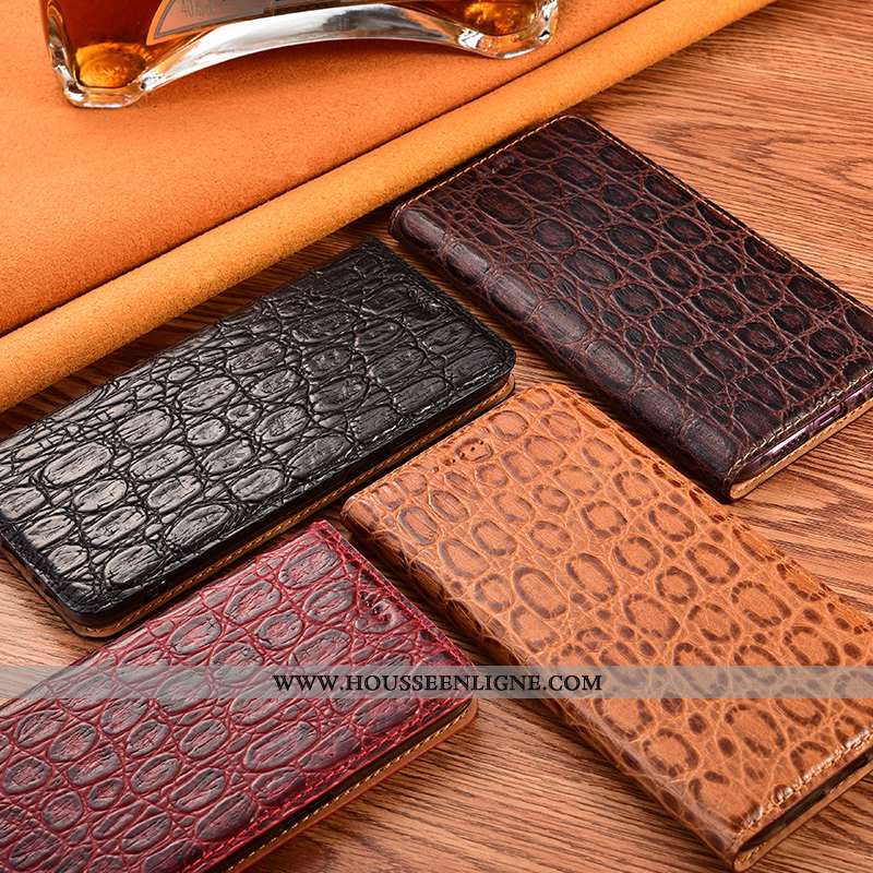 Housse Honor 30 Pro Cuir Véritable Protection Téléphone Portable Étui Tout Compris Noir