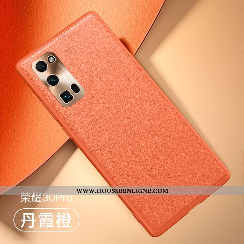 Housse Honor 30 Pro Fluide Doux Silicone Légère Téléphone Portable Créatif Ultra Protection Violet