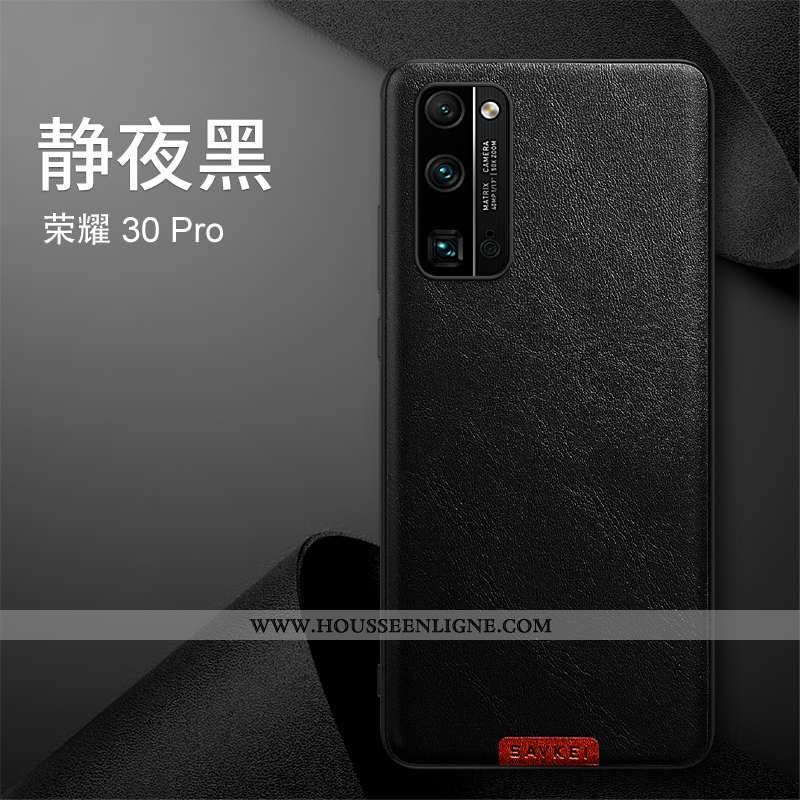 Housse Honor 30 Pro Fluide Doux Silicone Légère Téléphone Portable Créatif Ultra Protection Violet