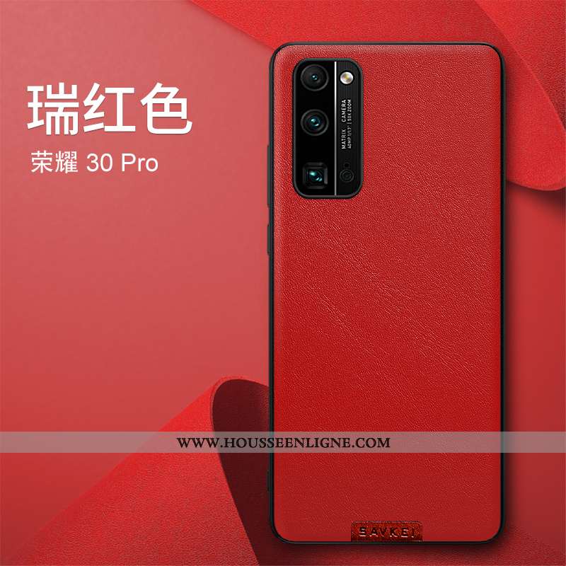 Housse Honor 30 Pro Fluide Doux Silicone Légère Téléphone Portable Créatif Ultra Protection Violet