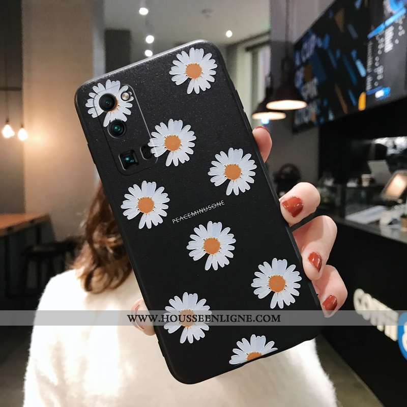 Housse Honor 30 Pro Gaufrage Dessin Animé Net Rouge Coque Silicone Créatif Légères Bleu