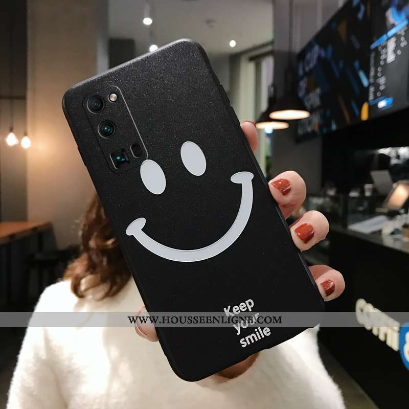Housse Honor 30 Pro Gaufrage Dessin Animé Net Rouge Coque Silicone Créatif Légères Bleu