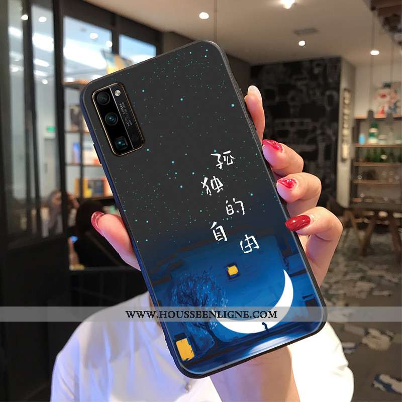 Housse Honor 30 Pro Personnalité Créatif Protection Étui Tout Compris Silicone Peinture Beige