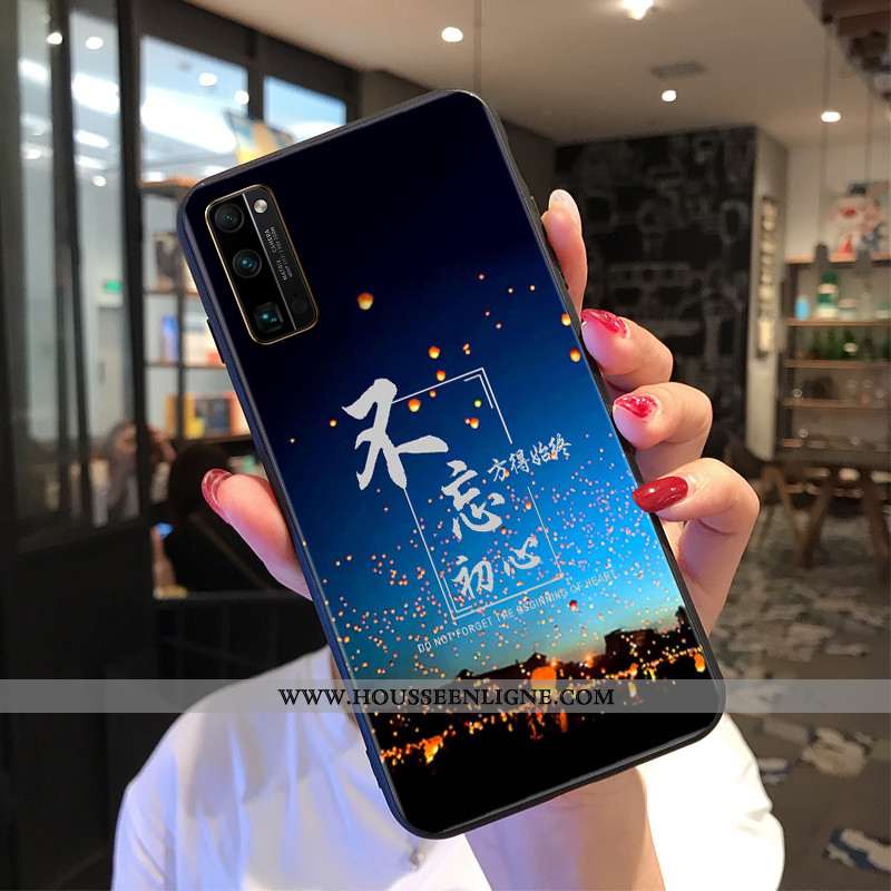 Housse Honor 30 Pro Personnalité Créatif Protection Étui Tout Compris Silicone Peinture Beige