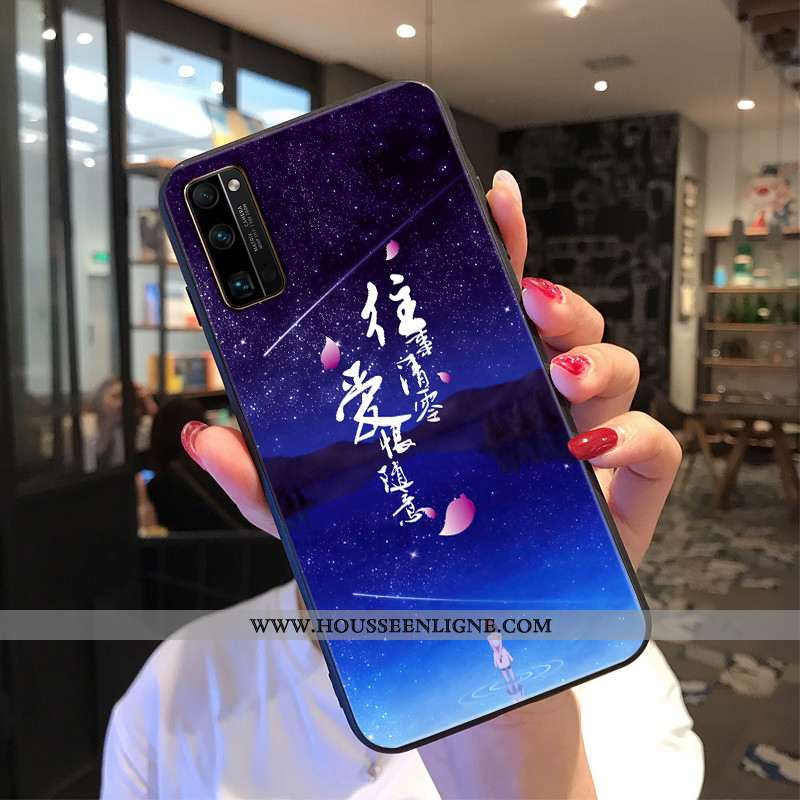 Housse Honor 30 Pro Personnalité Créatif Protection Étui Tout Compris Silicone Peinture Beige