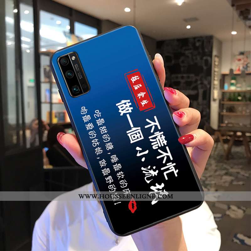 Housse Honor 30 Pro Personnalité Créatif Protection Étui Tout Compris Silicone Peinture Beige