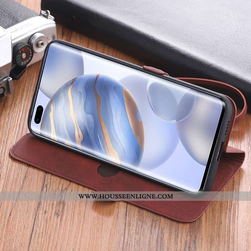 Housse Honor 30 Tendance Cuir Téléphone Portable Incassable Protection Tout Compris Étui Gris