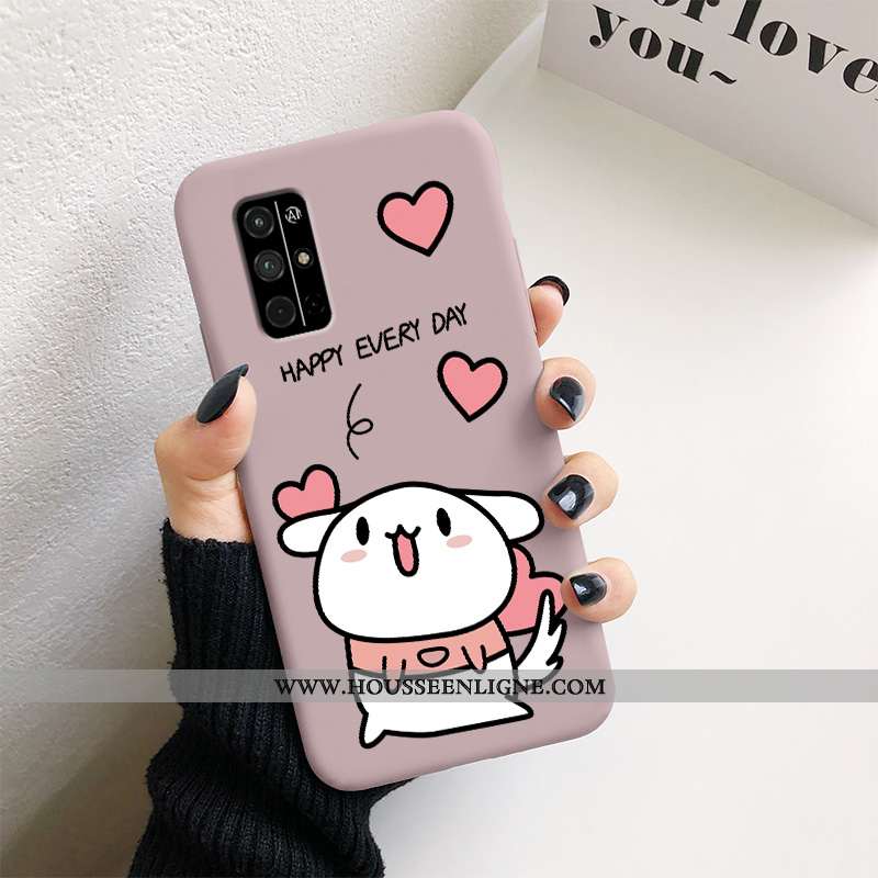 Housse Honor 30s Charmant Ultra Protection Dessin Animé Net Rouge Téléphone Portable Coque Rose