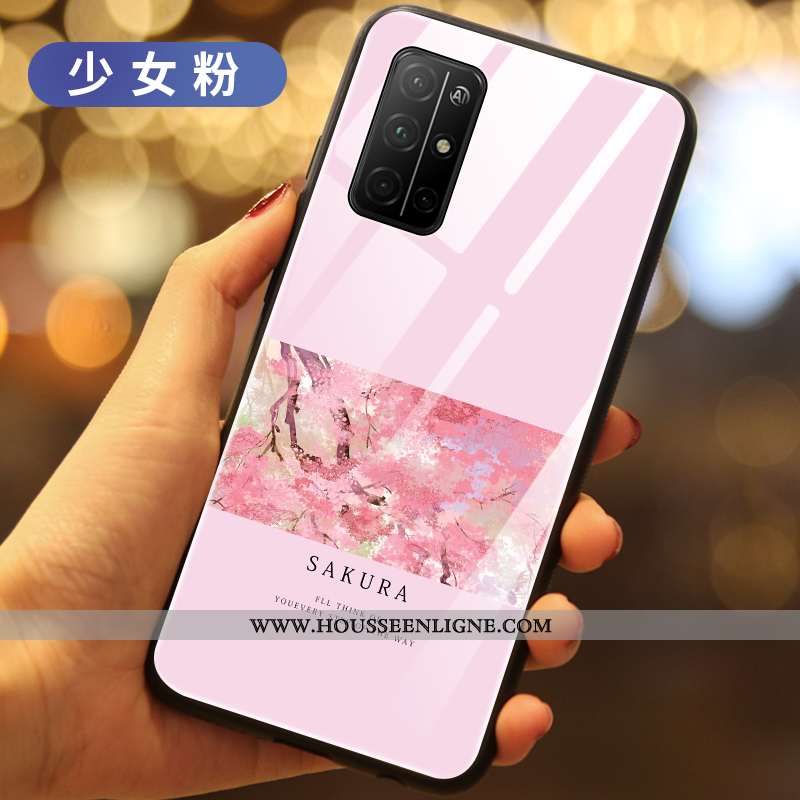 Housse Honor 30s Créatif Ultra Verre Légère Fluide Doux Coque Fleurs Blanche