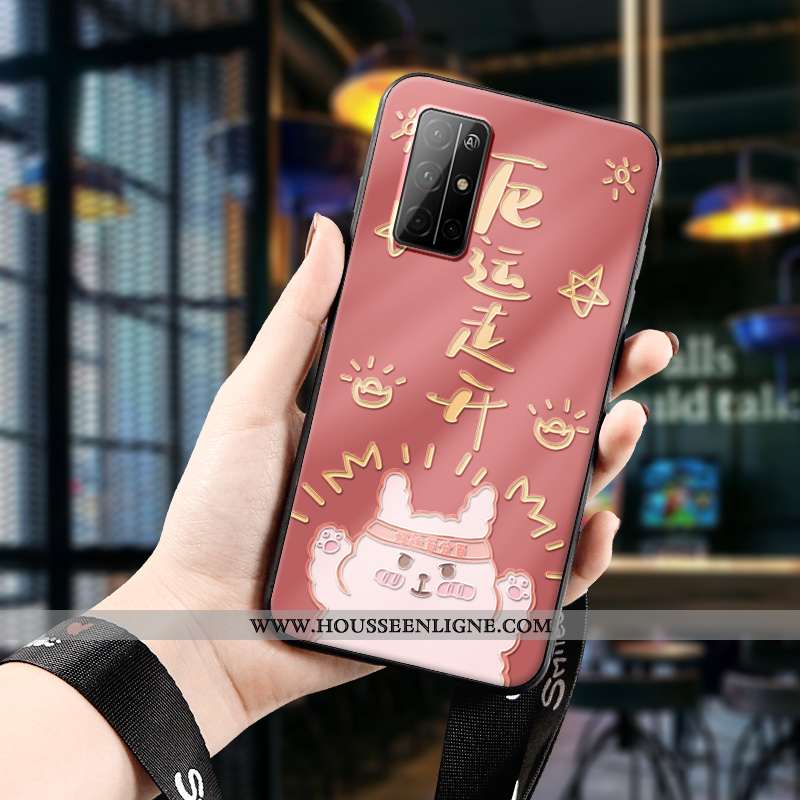 Housse Honor 30s Fluide Doux Silicone Charmant Téléphone Portable Dimensionnel Protection Dessin Ani