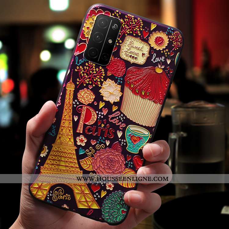 Housse Honor 30s Personnalité Créatif Téléphone Portable Coque Dessin Animé Fluide Doux Incassable B