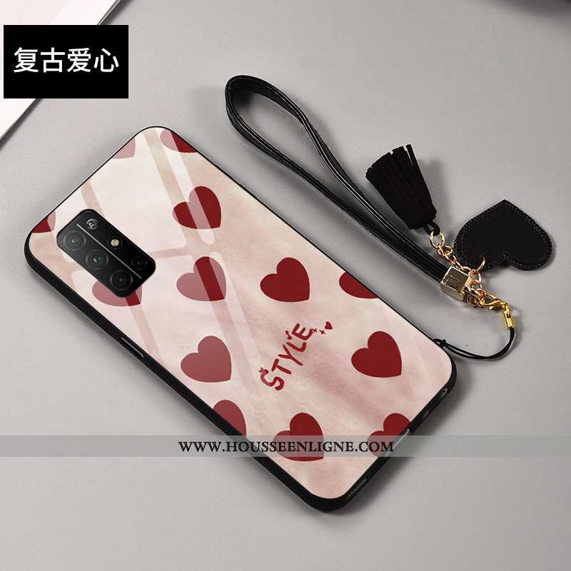 Housse Honor 30s Personnalité Tendance Verre Tout Compris Blanc Silicone Coque Blanche