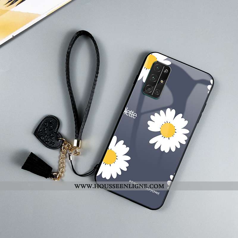 Housse Honor 30s Protection Verre Téléphone Portable Fluide Doux Miroir Net Rouge Incassable Bleu