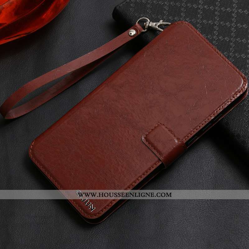 Housse Honor 9x Cuir Protection Étui Tout Compris Coque Téléphone Portable Bleu Foncé