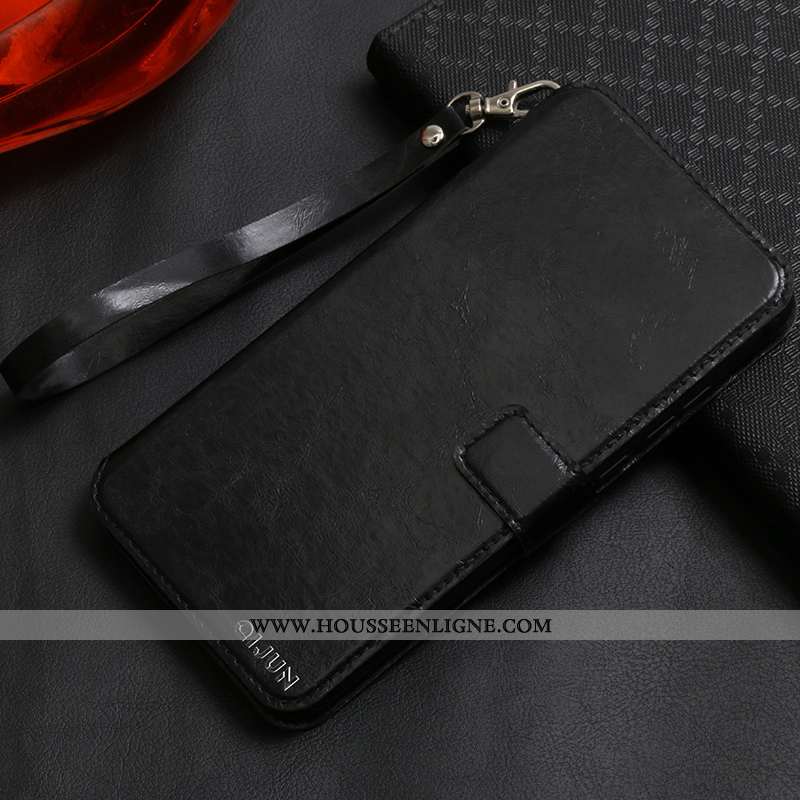 Housse Honor 9x Cuir Protection Étui Tout Compris Coque Téléphone Portable Bleu Foncé