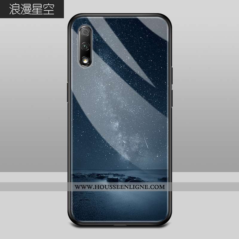 Housse Honor 9x Personnalité Créatif Incassable Bleu Marin Vent Clair Tout Compris Bleu Foncé