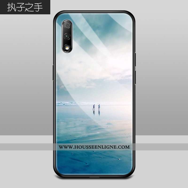 Housse Honor 9x Personnalité Créatif Incassable Bleu Marin Vent Clair Tout Compris Bleu Foncé