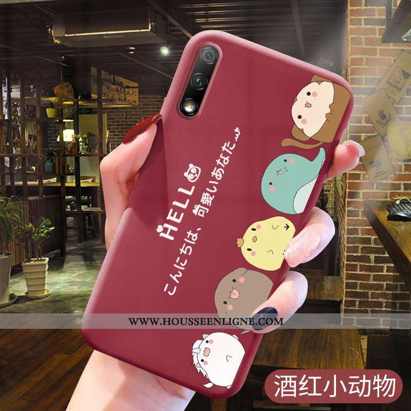 Housse Honor 9x Personnalité Tendance Bleu Protection Tout Compris Téléphone Portable Étui