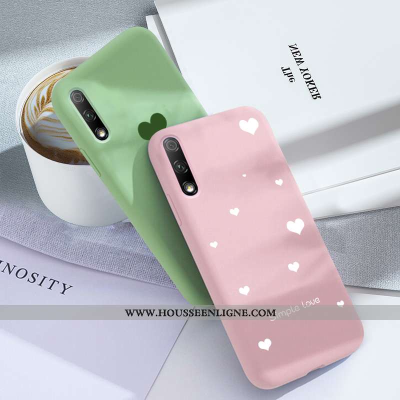 Housse Honor 9x Personnalité Tendance Bleu Protection Tout Compris Téléphone Portable Étui