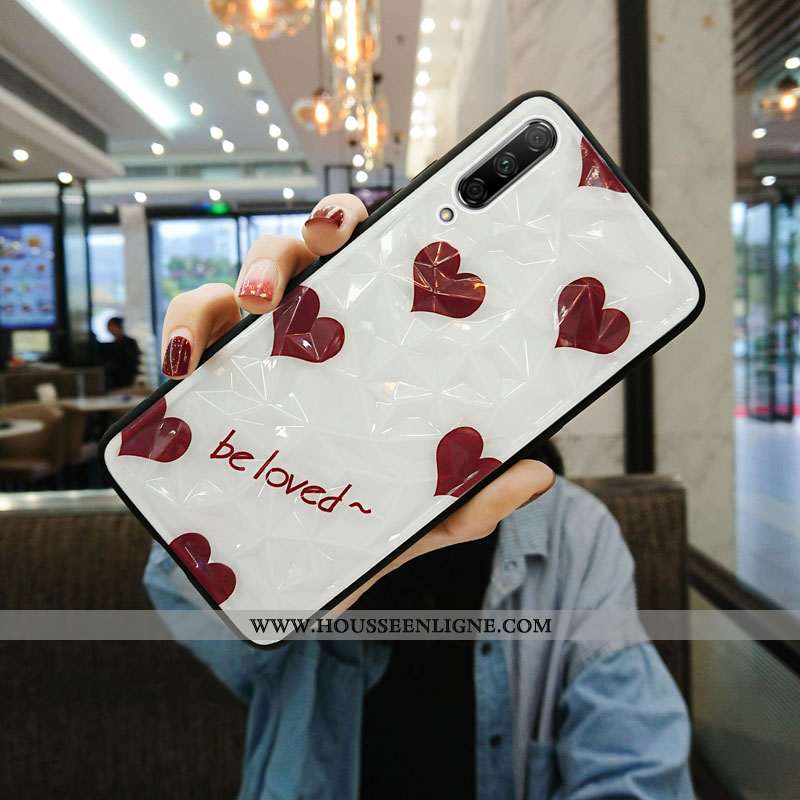 Housse Honor 9x Pro Fluide Doux Silicone Tendance Créatif Nouveau Tout Compris Incassable Rouge