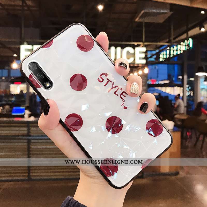 Housse Honor 9x Pro Fluide Doux Silicone Tendance Créatif Nouveau Tout Compris Incassable Rouge