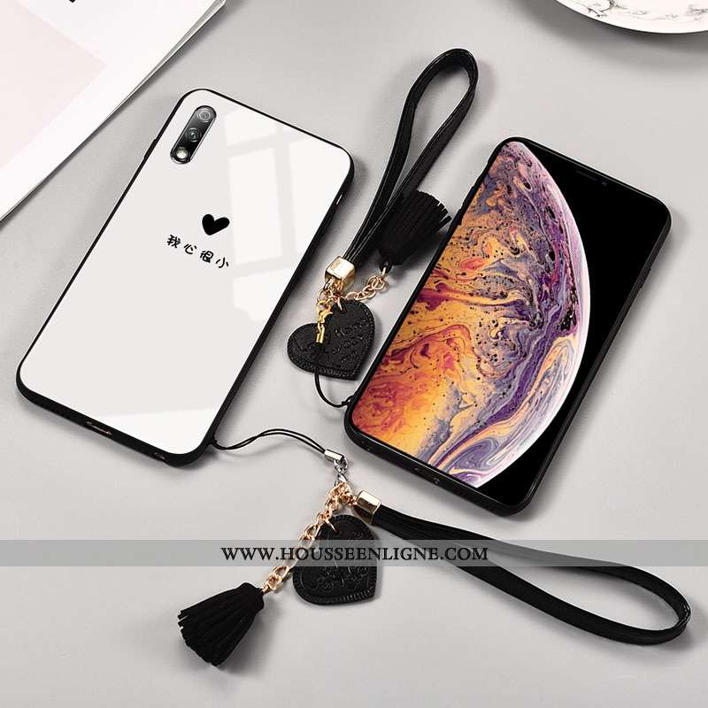 Housse Honor 9x Pro Mode Protection Verre Net Rouge Noir Clair Téléphone Portable
