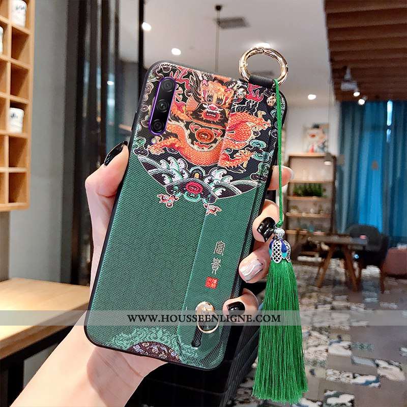 Housse Honor 9x Pro Ornements Suspendus Cou Suspendu Téléphone Portable Style Chinois Vent Jeunesse 