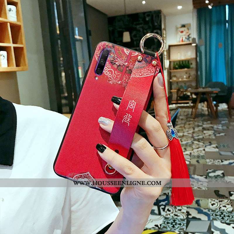 Housse Honor 9x Pro Ornements Suspendus Cou Suspendu Téléphone Portable Style Chinois Vent Jeunesse 