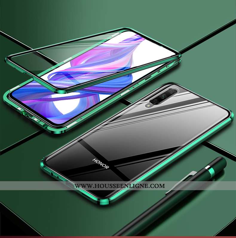 Housse Honor 9x Pro Transparent Ultra Étui Coque Tout Compris Téléphone Portable Protection Violet