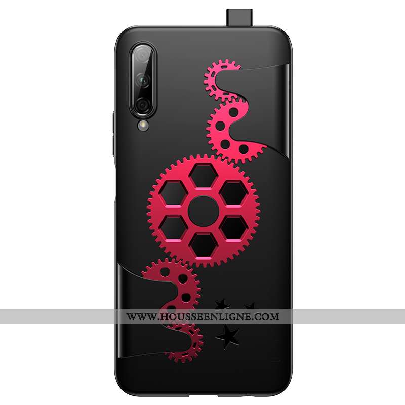 Housse Honor 9x Pro Ultra Tendance Net Rouge Personnalité Incassable Créatif Tout Compris