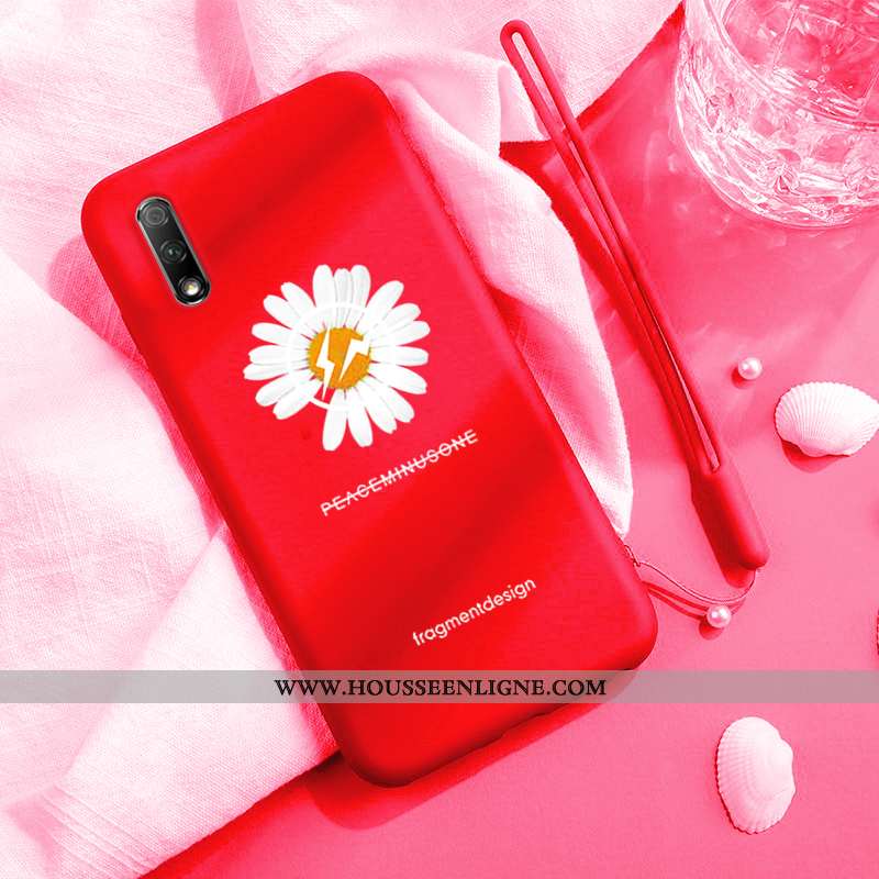Housse Honor 9x Silicone Protection Frais Coque Tout Compris Étui Petit Rouge
