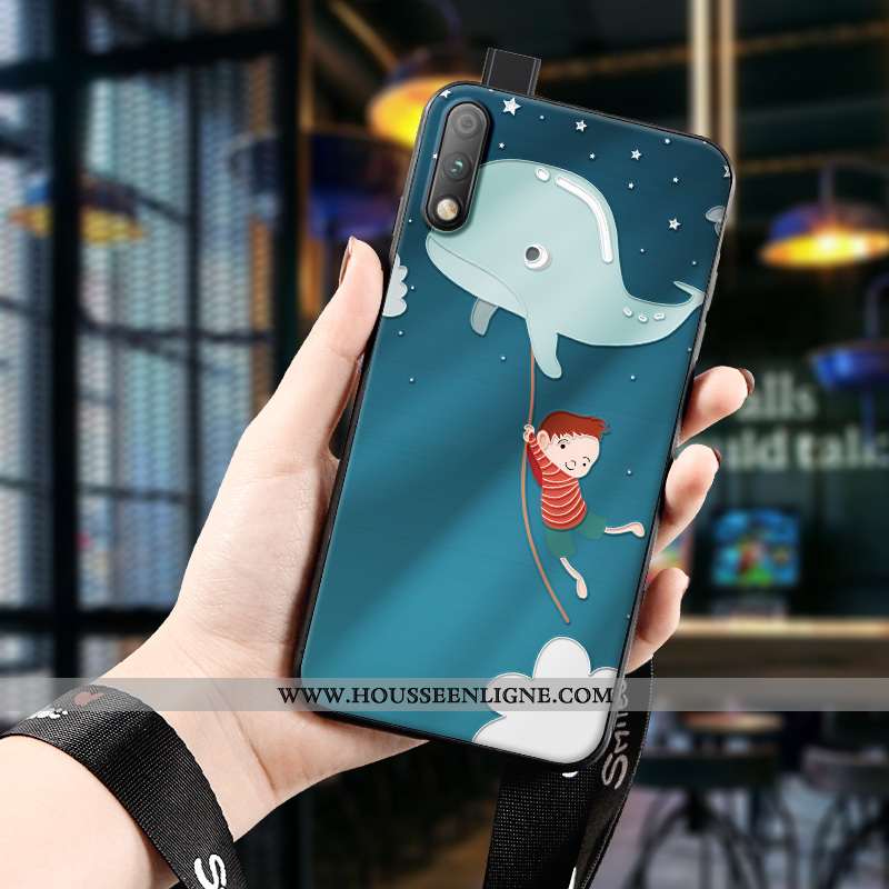Housse Honor 9x Tendance Fluide Doux Protection Jeunesse Dessin Animé Dimensionnel Tout Compris Vert