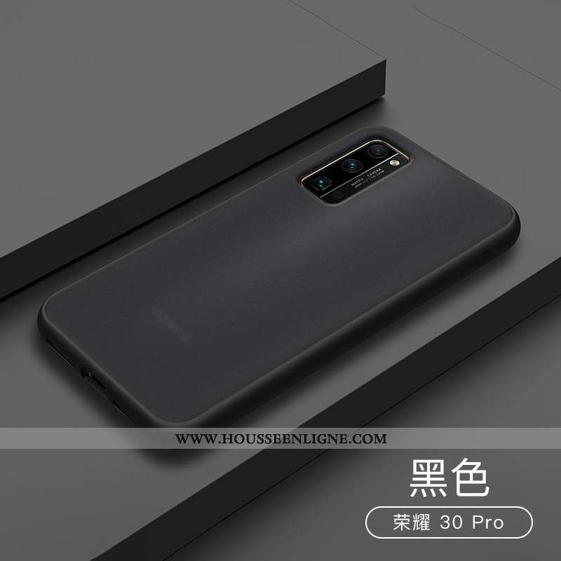 Housse Honor View30 Délavé En Daim Ultra Tout Compris Transparent Téléphone Portable Simple Tendance