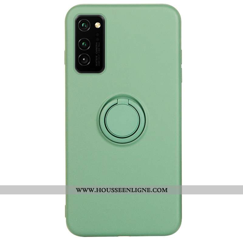 Housse Honor View30 Fluide Doux Silicone Protection Vert Téléphone Portable Tendance Tout Compris Ve