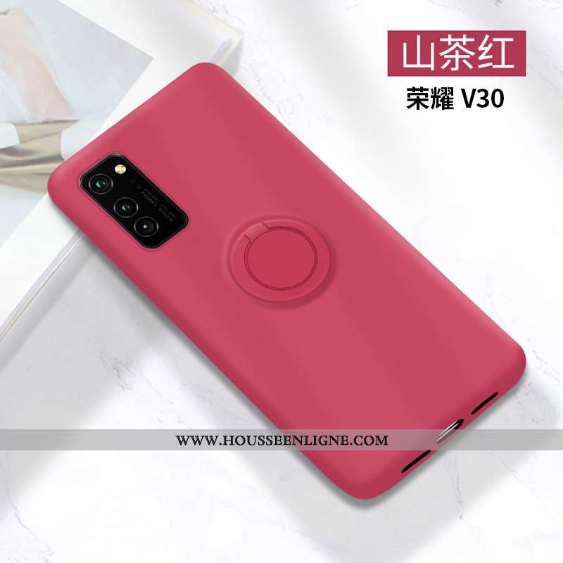 Housse Honor View30 Fluide Doux Silicone Protection Vert Téléphone Portable Tendance Tout Compris Ve