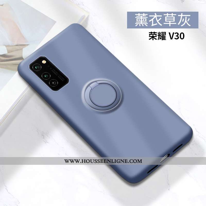 Housse Honor View30 Fluide Doux Silicone Protection Vert Téléphone Portable Tendance Tout Compris Ve