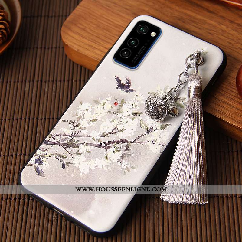 Housse Honor View30 Personnalité Créatif Téléphone Portable Étui Incassable Tendance Silicone Rose
