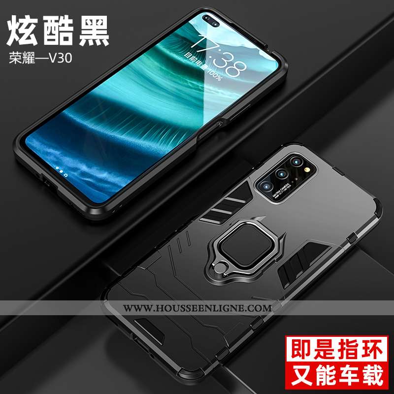 Housse Honor View30 Personnalité Tendance Coque Téléphone Portable Couvercle Arrière Net Rouge Trans