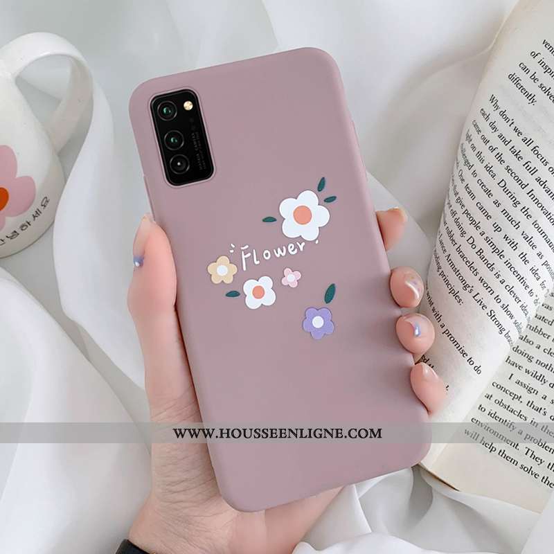 Housse Honor View30 Personnalité Tendance Protection Fluide Doux Simple Incassable Délavé En Daim Ro