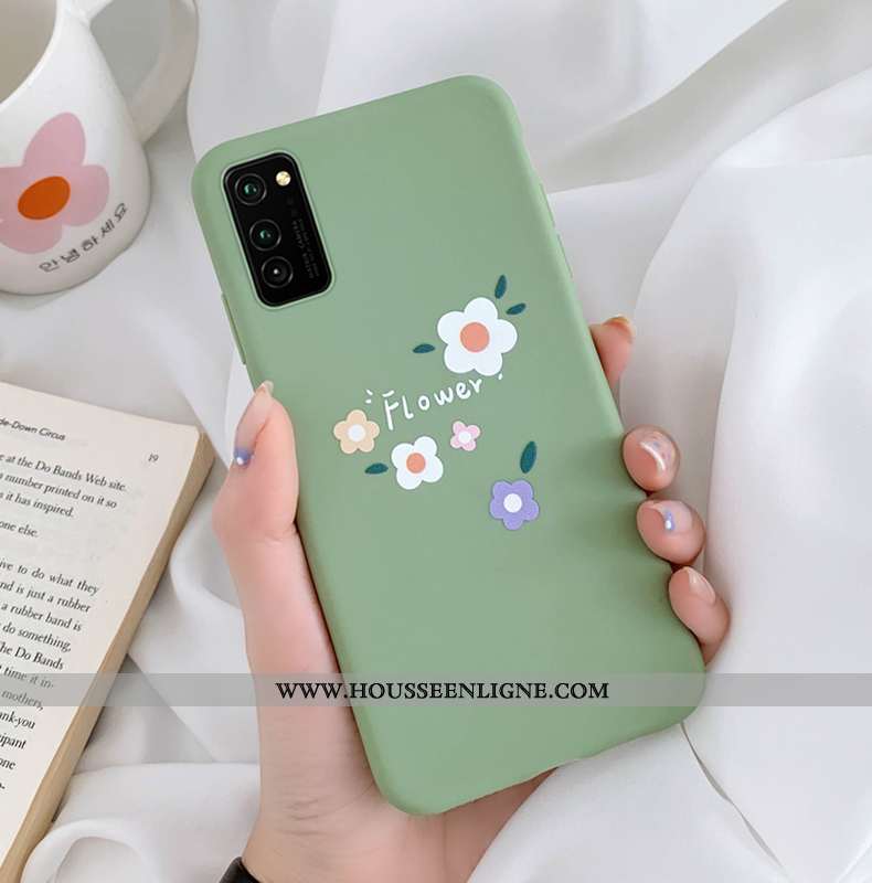 Housse Honor View30 Personnalité Tendance Protection Fluide Doux Simple Incassable Délavé En Daim Ro
