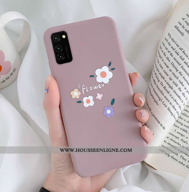 Housse Honor View30 Personnalité Tendance Protection Fluide Doux Simple Incassable Délavé En Daim Ro
