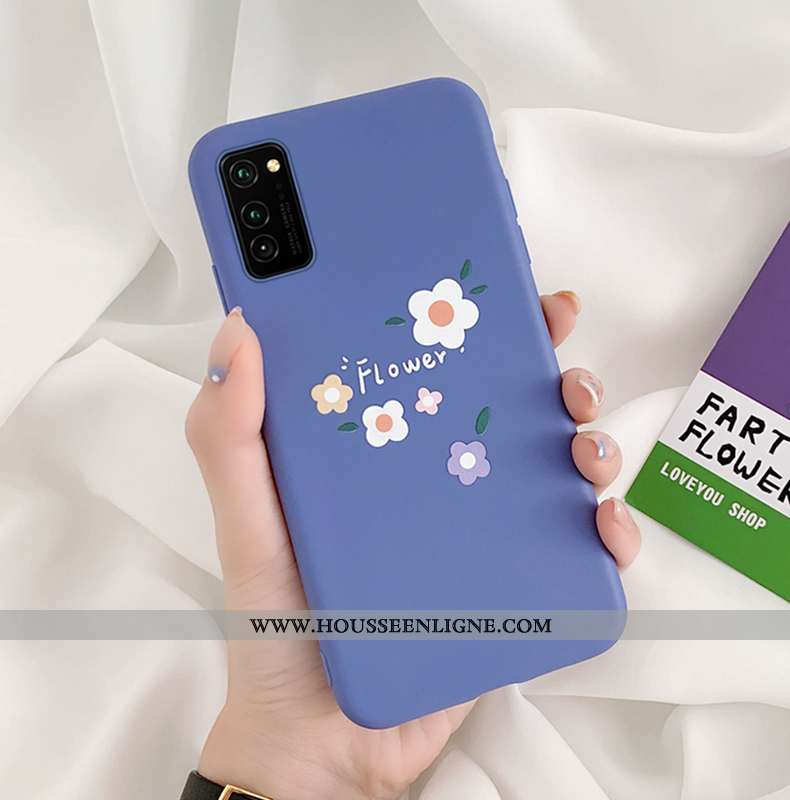 Housse Honor View30 Personnalité Tendance Protection Fluide Doux Simple Incassable Délavé En Daim Ro