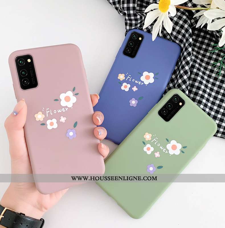Housse Honor View30 Personnalité Tendance Protection Fluide Doux Simple Incassable Délavé En Daim Ro