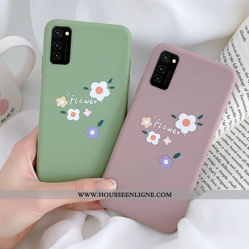 Housse Honor View30 Personnalité Tendance Protection Fluide Doux Simple Incassable Délavé En Daim Ro