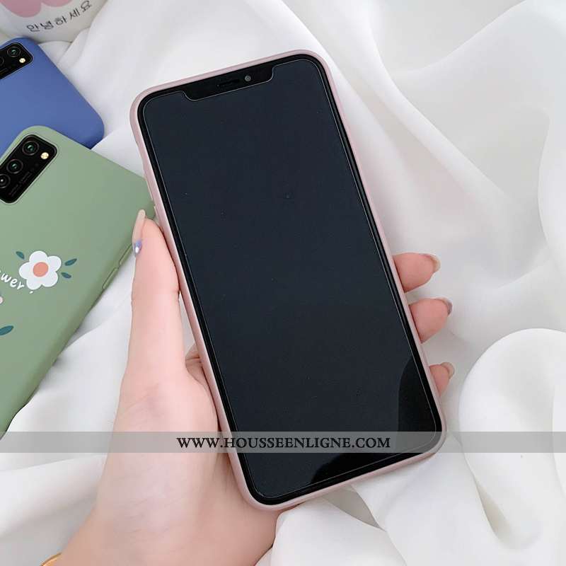 Housse Honor View30 Personnalité Tendance Protection Fluide Doux Simple Incassable Délavé En Daim Ro