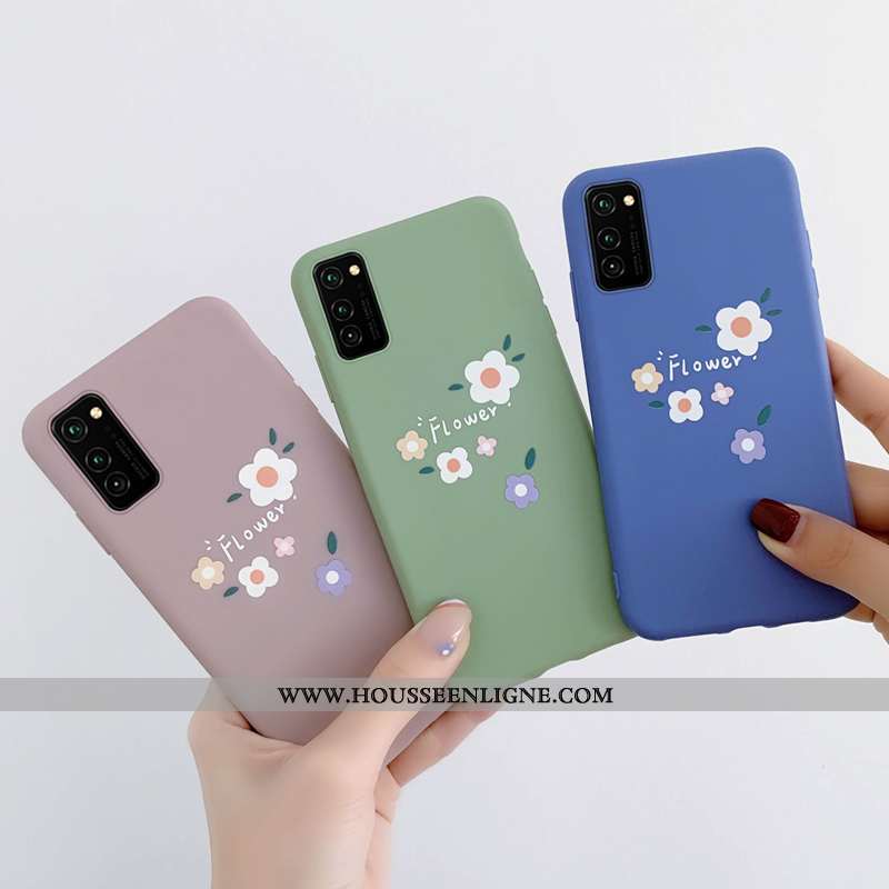 Housse Honor View30 Personnalité Tendance Protection Fluide Doux Simple Incassable Délavé En Daim Ro