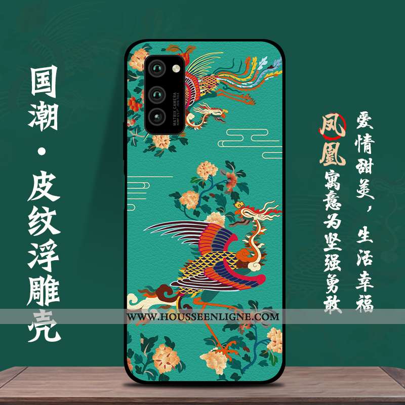 Housse Honor View30 Pro Modèle Fleurie Silicone Style Chinois Rouge Nouveau Tout Compris Qualité