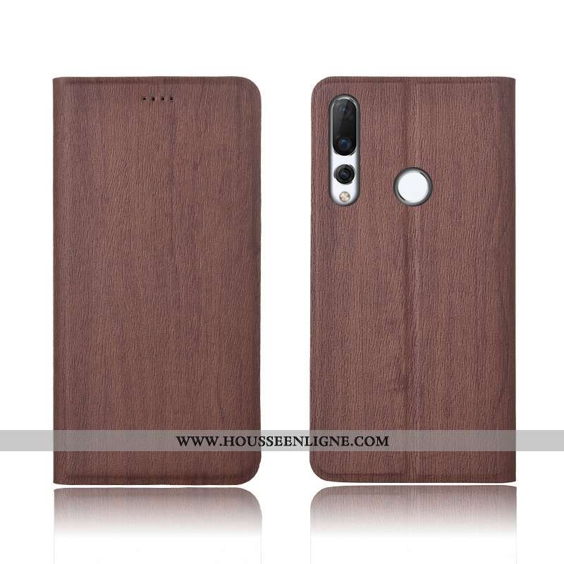 Housse Honor View30 Pro Protection Cuir Téléphone Portable Étui Modèle Fleurie Fluide Doux Arbres No