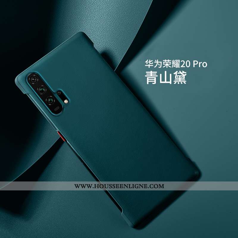 Housse Honor View30 Pro Ultra Légère Cuir Haut Nouveau Luxe Silicone Téléphone Portable Orange